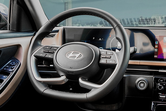 Volante con comandos interactivos
